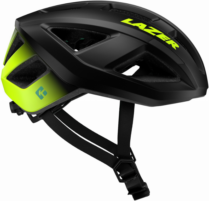 Lazer Tonic Kineticore cykelhjelm - Sort og Gul