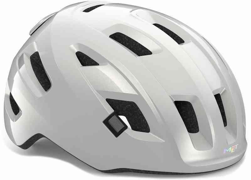 MET E-Mob Mips Hjelm - Blank Hvid