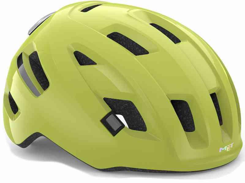 MET E-Mob Hjelm Mips - Gul (Elcykelhjelm)