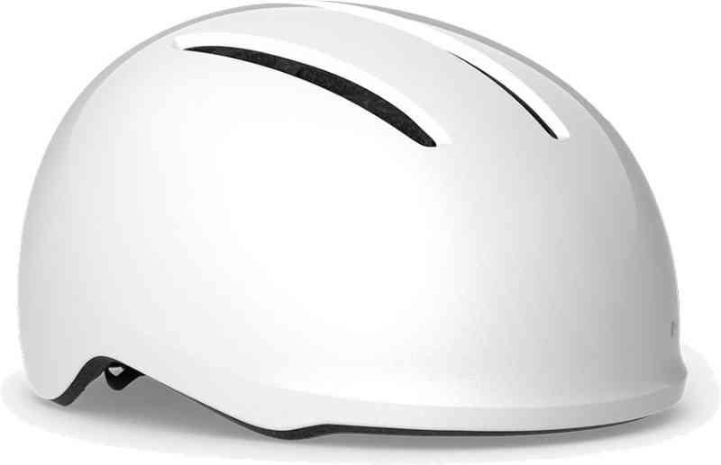 MET Hjelm Vibe MIPS med LED - Hvid/Blank