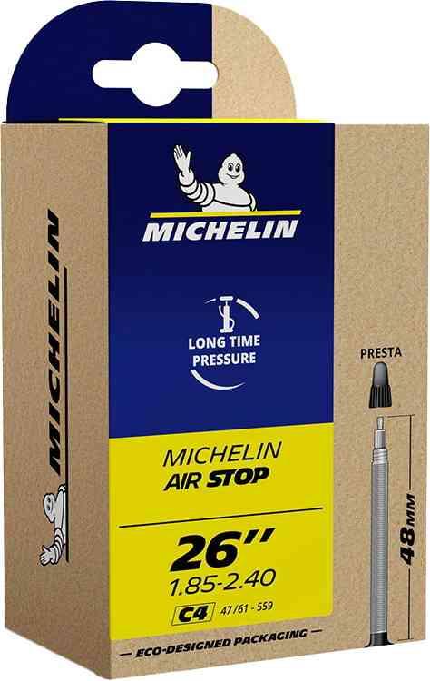 Michelin Airstop Slange 26"x1.85-2.40 - Presta 48mm