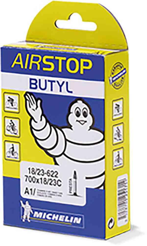 Michelin Airstop Slange 700x18-25c - Presta 52mm