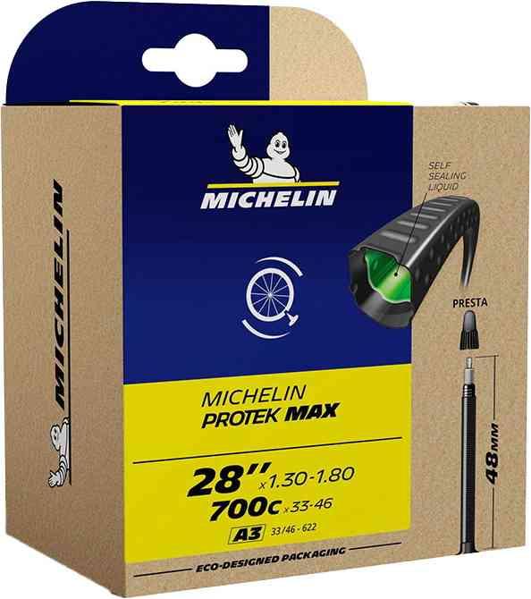 Michelin Protek Max Slange 700x33-46c - Presta 48mm