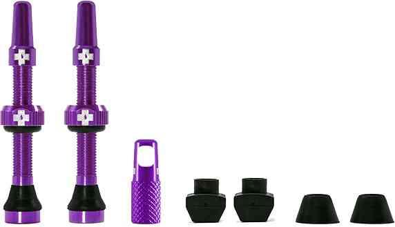 Muc-Off Tubeless Ventil Kit - 44 mm - Lilla