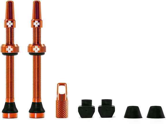 Muc-Off Tubeless Ventilkit - 60 mm - Orange