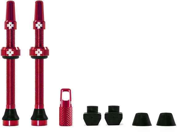 Muc-Off Tubeless Ventil Kit - 60 mm - Rød