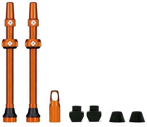Muc-Off Tubeless Ventilkit - 80 mm - Orange
