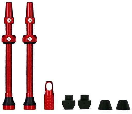 Muc-Off Tubeless Ventil Kit - 80 mm - Rød