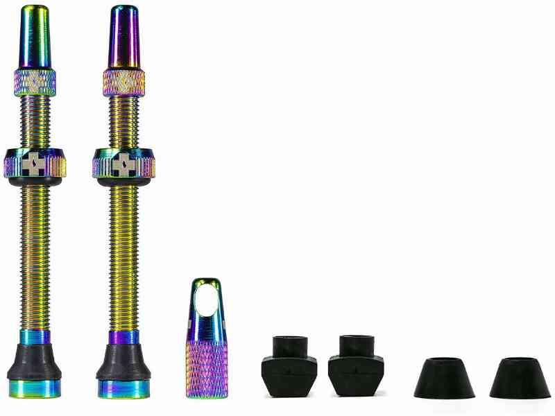 Muc-Off Tubeless Ventil Kit - 80 mm - Iriserende