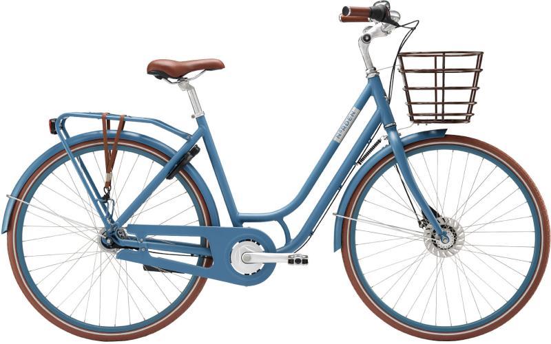 Norden Ellen 7g Damecykel 2024 - Almue Blå Retrodesign
