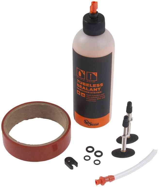 Orange Seal Tubeless sæt - 18mm fælgbånd og tætningsmiddel
