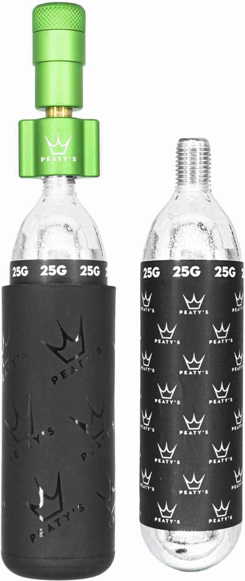 Peaty's Holeshot CO2 Pumpe 16g - Emerald