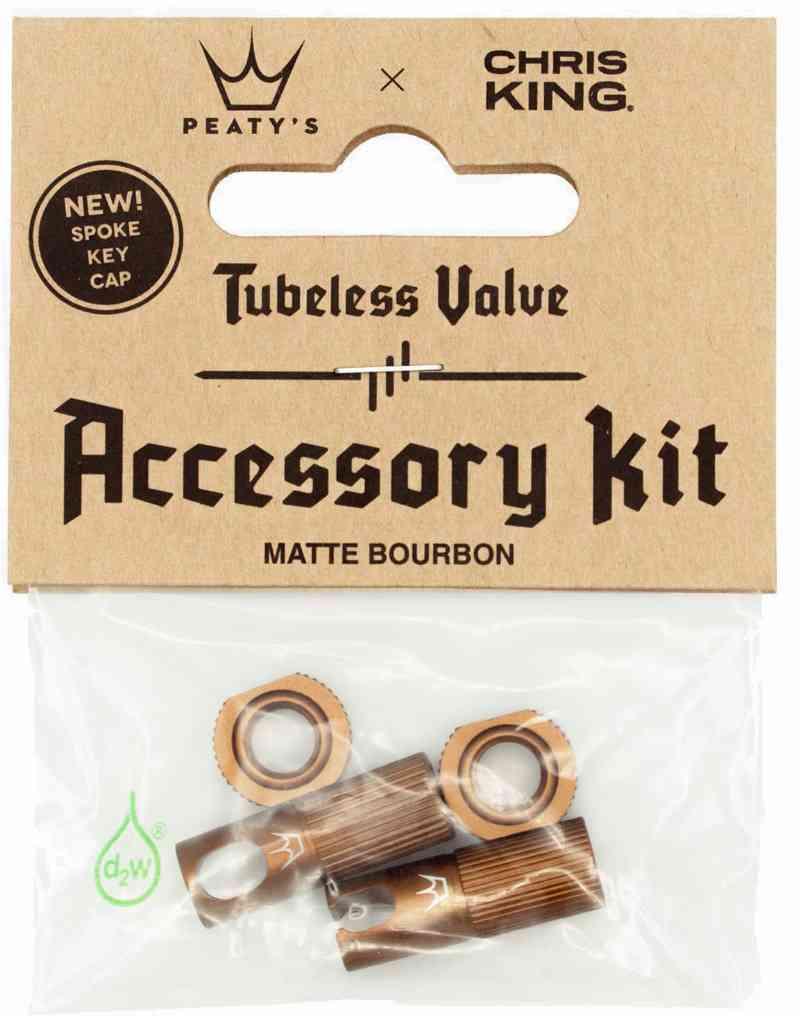 Peaty's x Chris King Tubeless Ventilkit - Bourbon