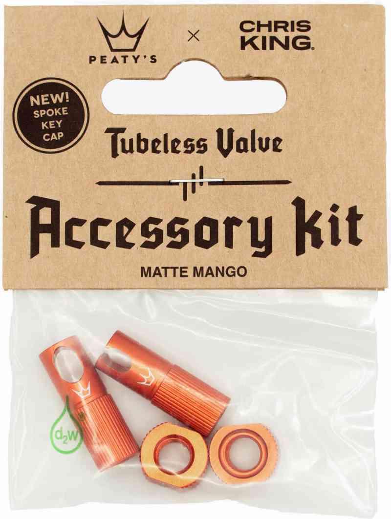 Peaty's x ChrisKing Tubeless Ventil Sæt - Mango