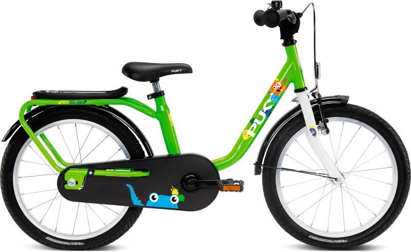 PUKY Stålcykel 18" - Grøn
