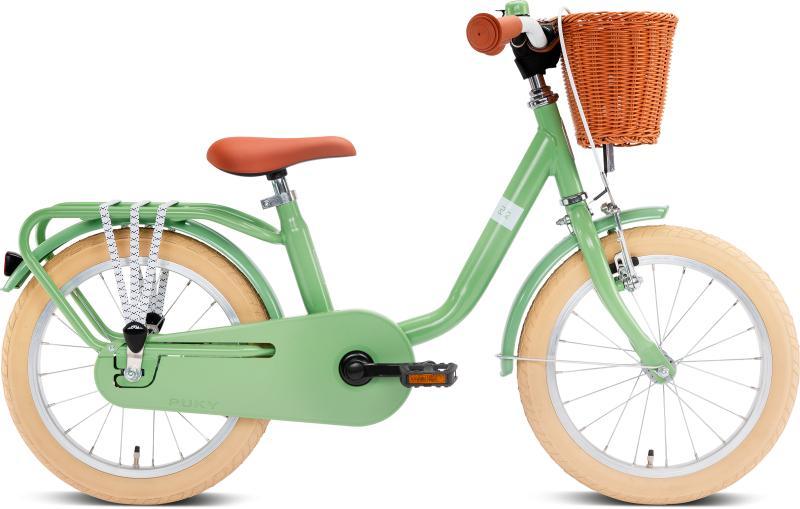 PUKY Steel Classic 16" - Grøn Cykel