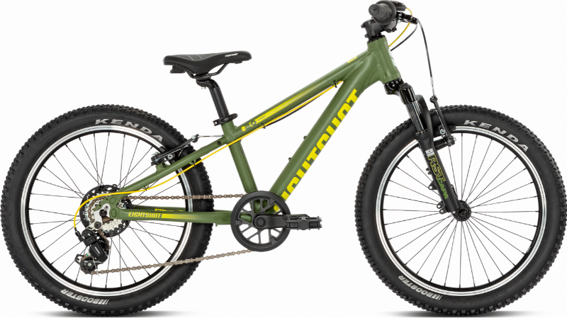 Puky Eightshot X-COADY 20" FS - Grøn Cykel