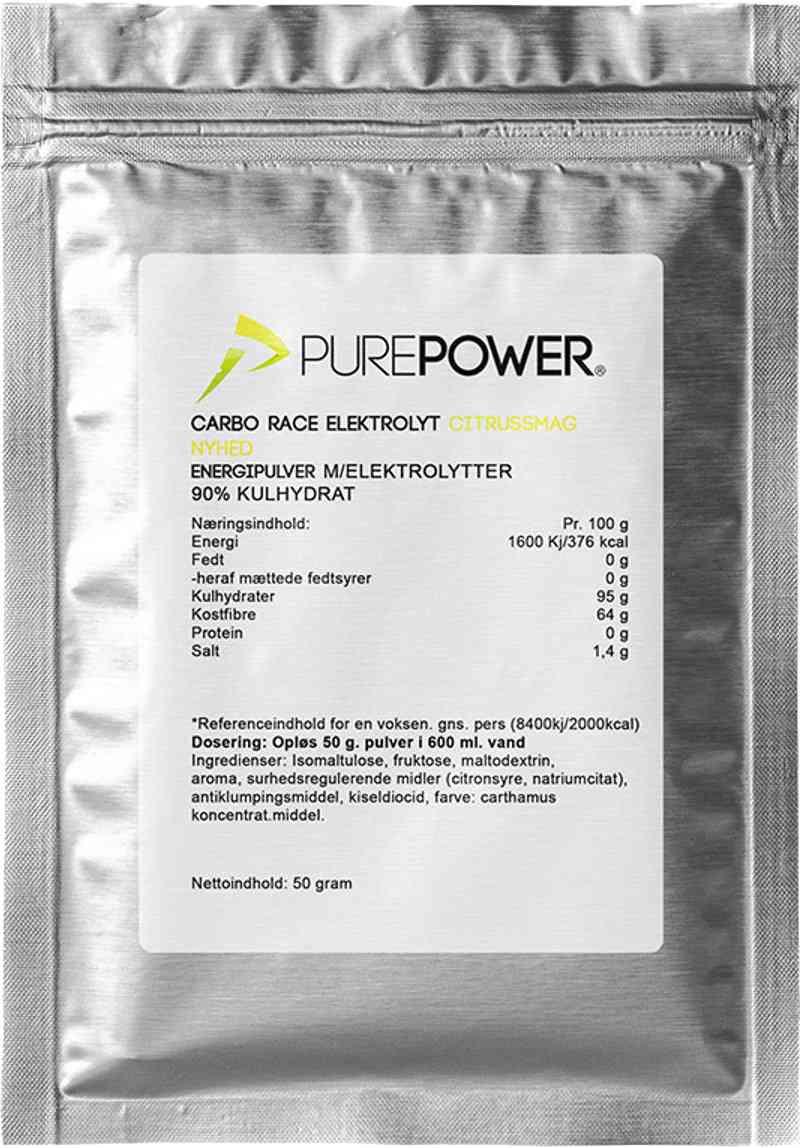 Purepower Energidrik Citrus - 50g