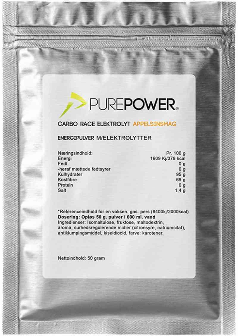 Purepower Energidrik Appelsin - 50g