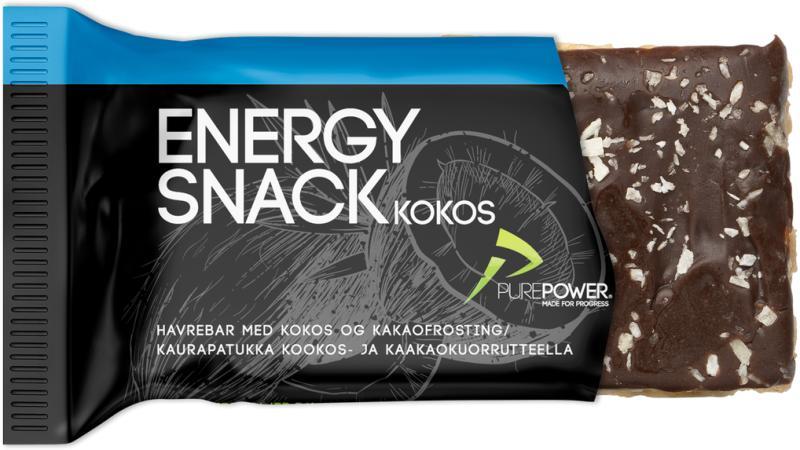 Purepower Energibar med Kokos - 60g