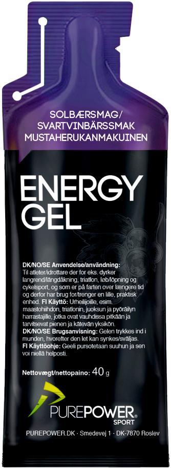 Purepower Energi Gel Solbær - 40g