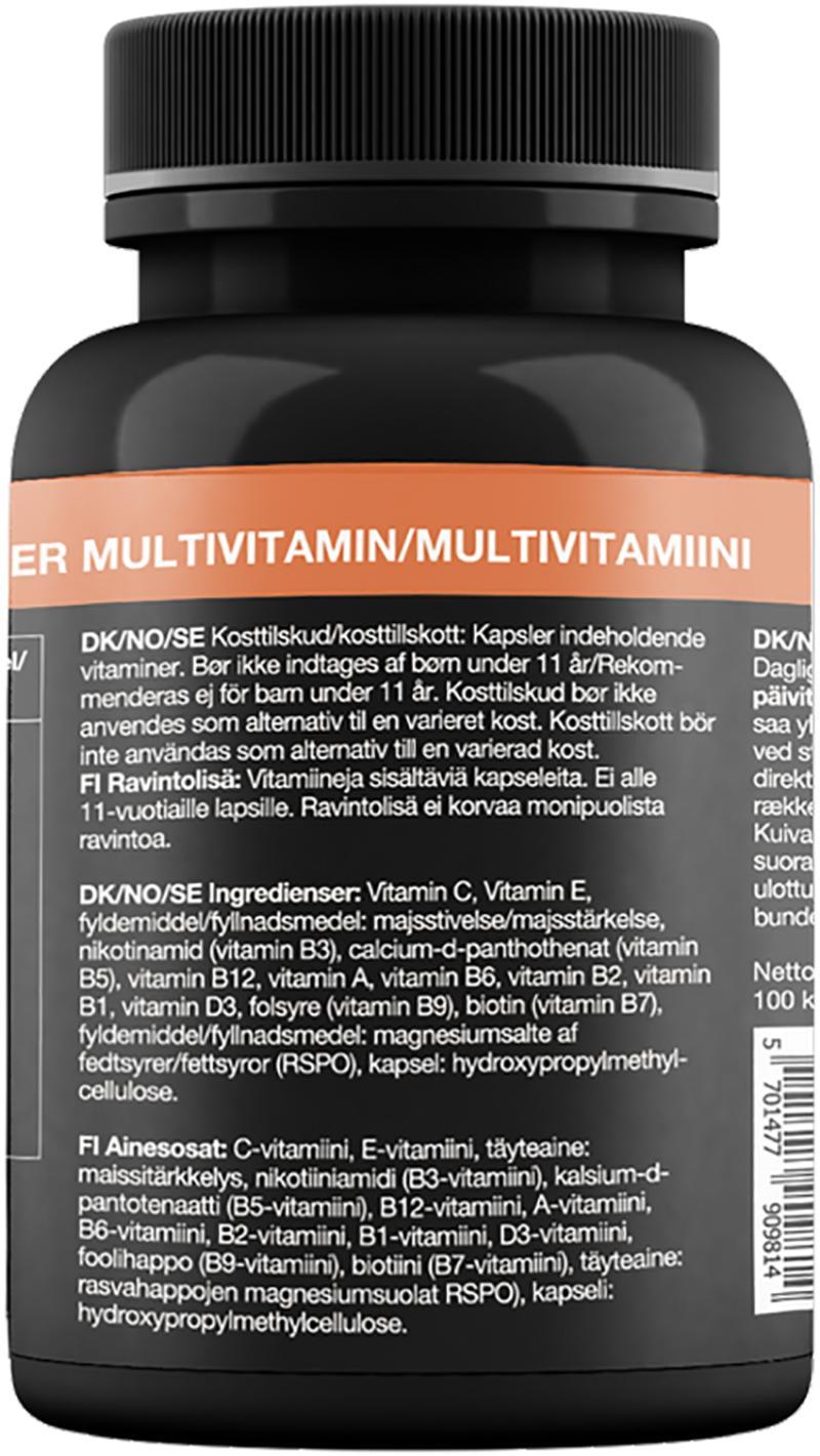 Purepower Multivitamin – 100 kapsler