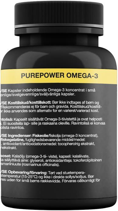 Purepower OMEGA-3 Kapsler - 150 stk.