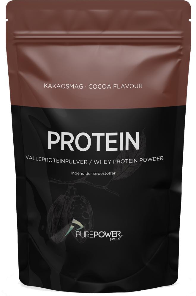 Purepower Valleprotein Chokolade - 400g