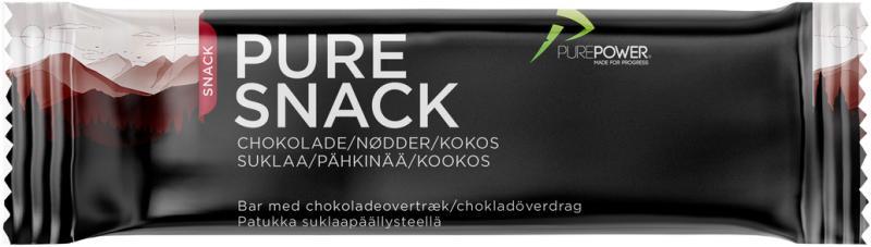 Purepower Energi Snack Chokolade & Kokos - 40g