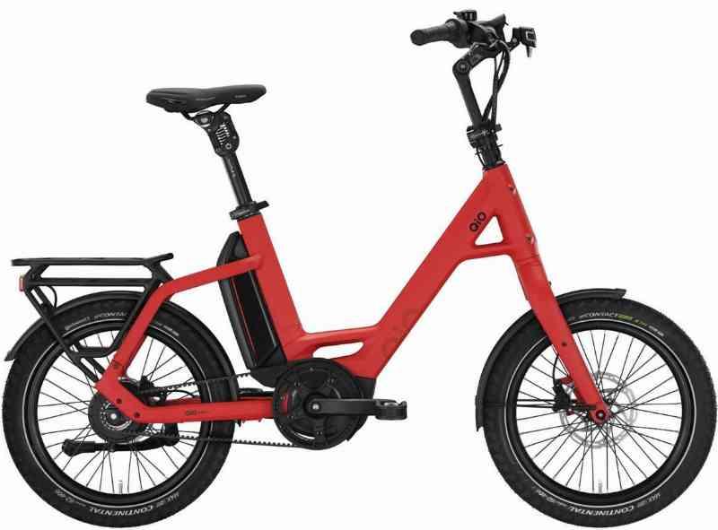 QIO Eins P-E 20" Enviolo 500wh 2022 - Rød Cykel