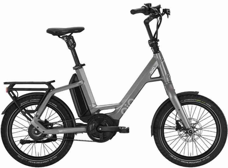QIO Eins P-E 20" Enviolo 500wh 2022 - Grå Cykel