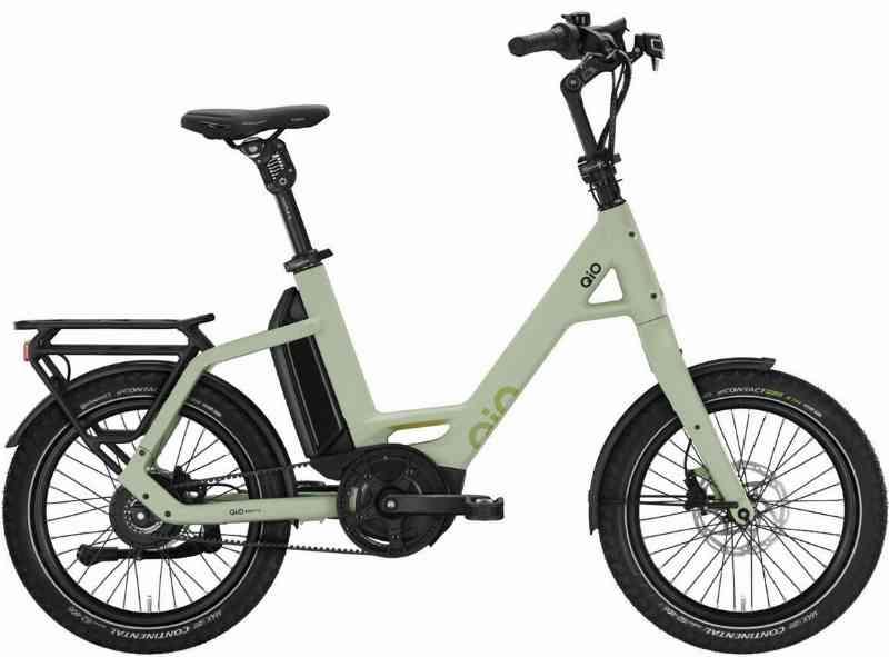 QIO Eins P-E 20" Enviolo 500wh 2022 - Grøn cykel