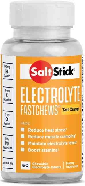 SaltStick Fastchews Appelsin 60 stk.