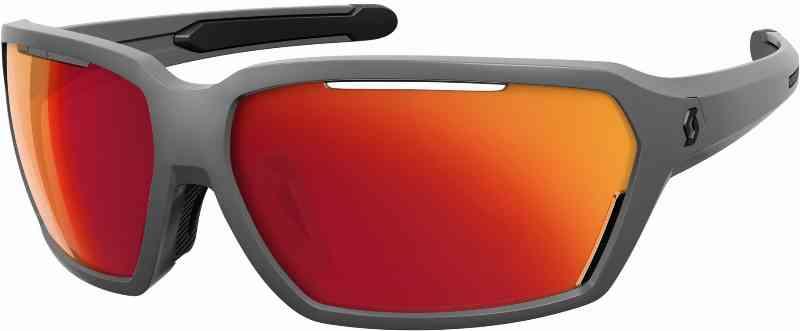 Scott Vector Cykelbrille - Grå/Rød med UV-beskyttelse