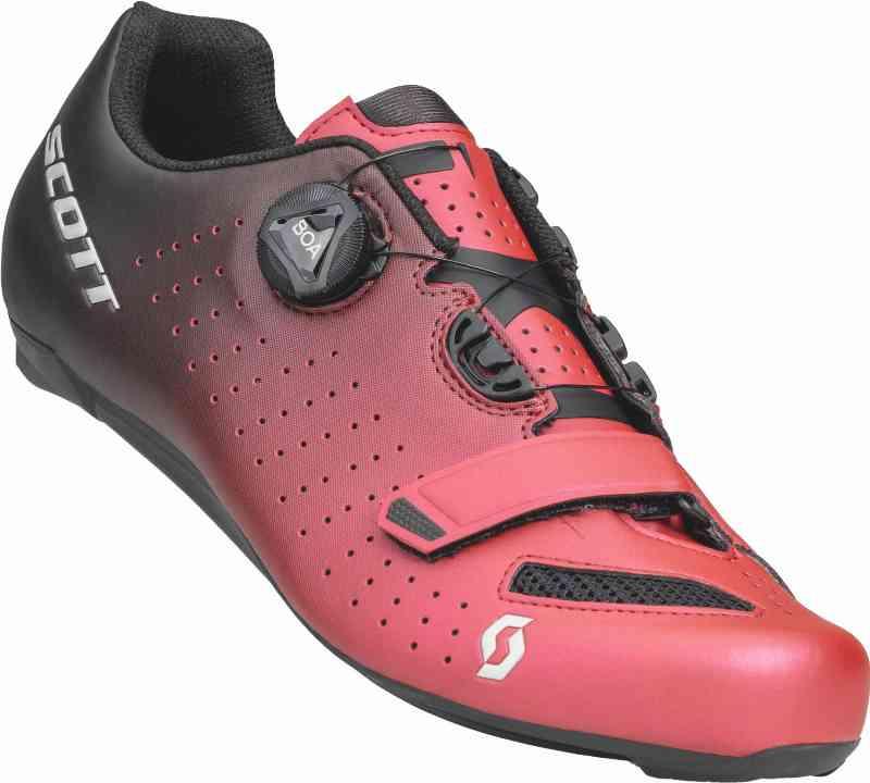 Scott Road Comp Boa Cykelsko – Sort/Rød Fade