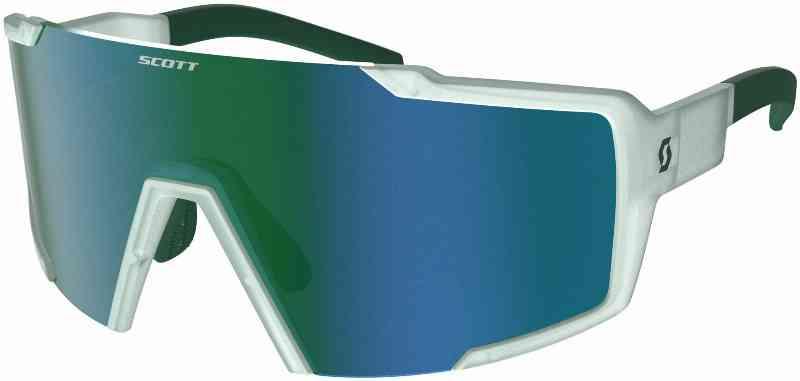 Scott Shield Cykelbrille – Grøn/Hvid/Blå