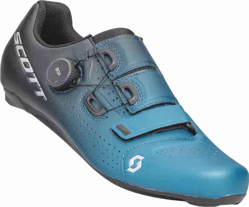 Scott Road Team BOA Cykelsko - Sort Fade/Metallic Blå