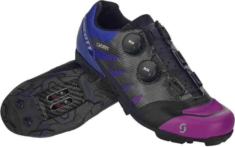 SCOTT MTB RC SL Supersonic Cykelsko - Lilla/Sort