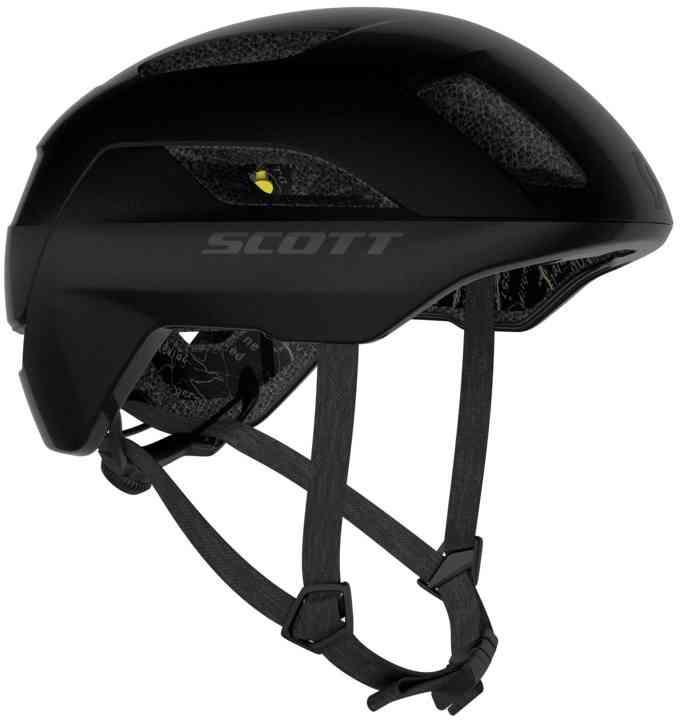 Scott La Mokka Plus Sensor (MIPS) m. LED lys inkl. bremselys Hjelm - Sort