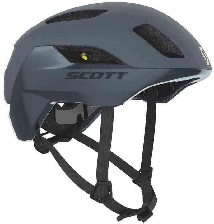 Scott La Mokka Plus Sensor Hjelm m. LED Lys - Blå