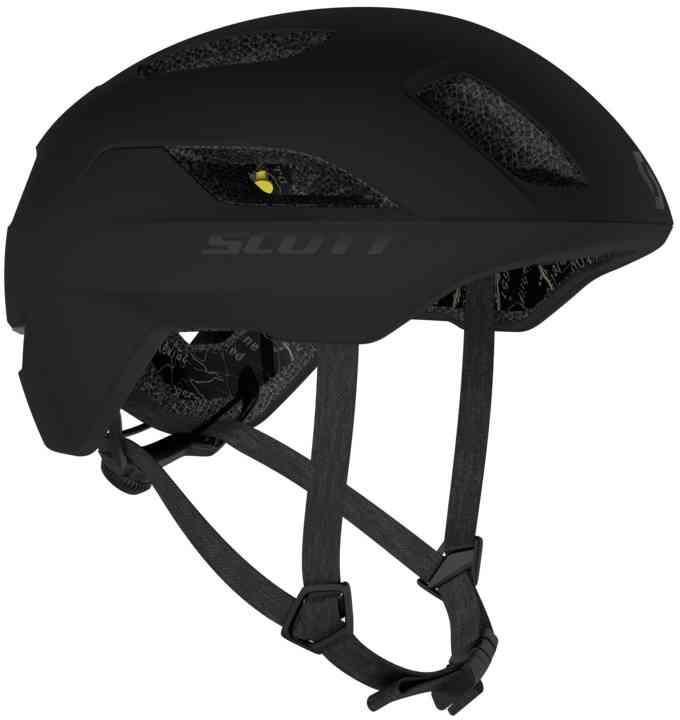 Scott La Mokka Plus (MIPS) med LED Hjelm - Sort