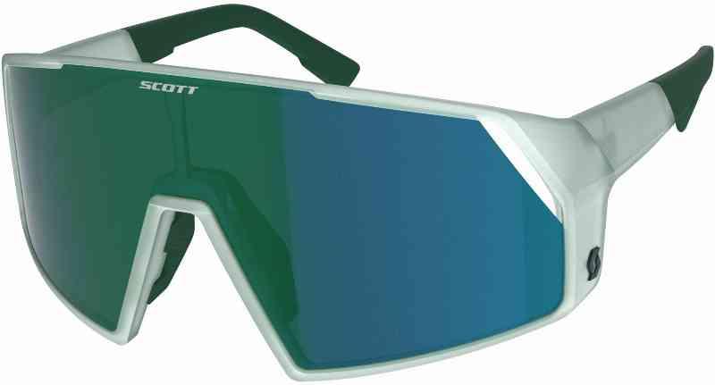 Scott Pro Shield Cykelbriller – Hvid/Grøn/Blå