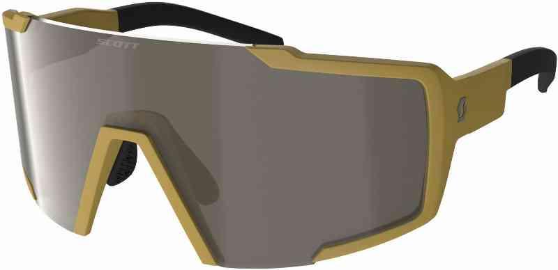 Scott Shield Compact Cykelbrille - Gul/Brown