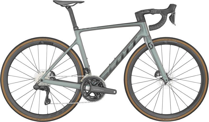 Scott Addict RC 15 2024 - Grøn Racercykel