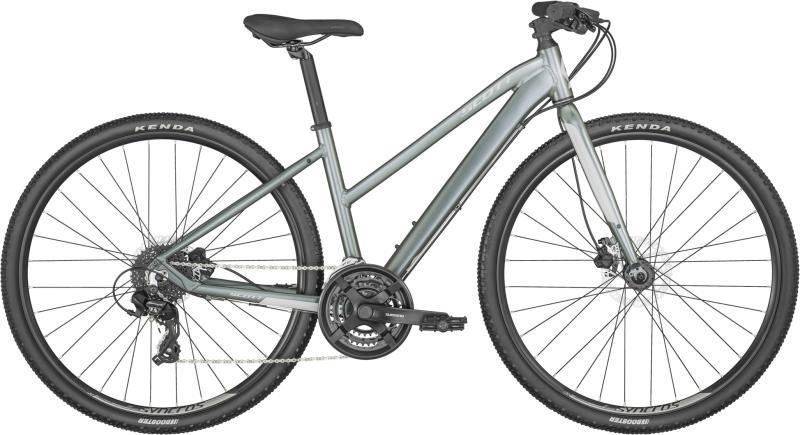 Scott Sub Cross 50 Dame 2024 - Blå Cykel