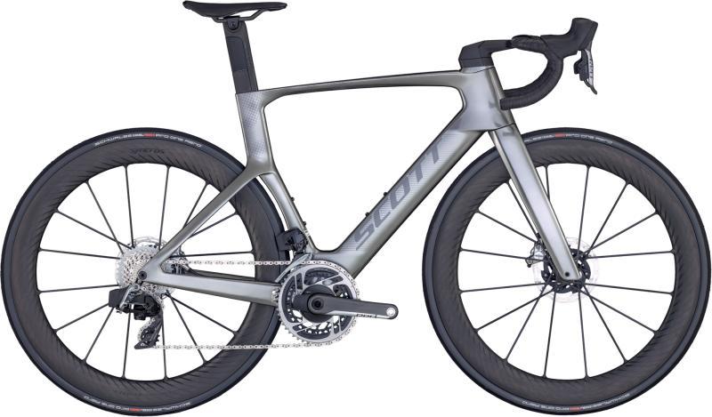 Scott Foil RC Ultimate 2024 – Sølv Cykel