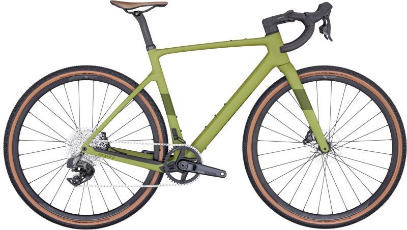 Scott Addict Gravel 30 2024 - Grøn Cykel