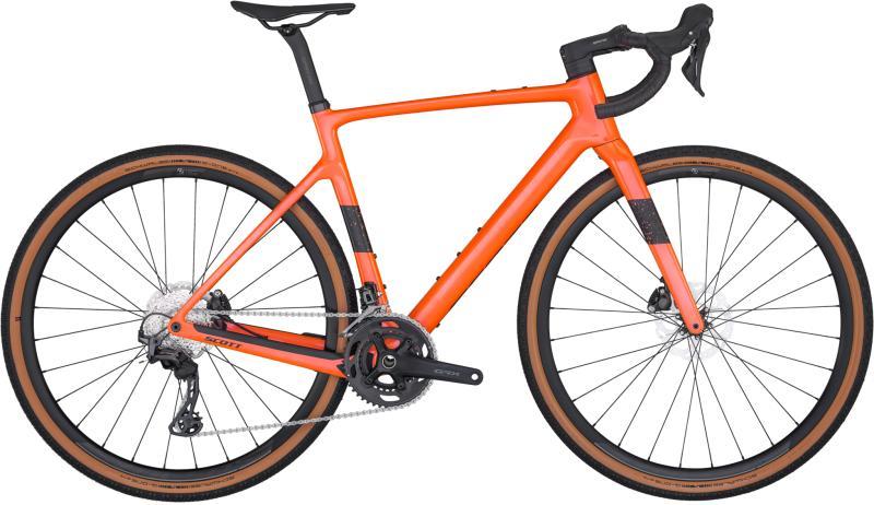 Scott Addict Gravel 40 2024 - Orange Cykel