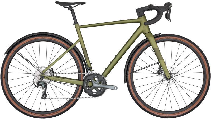 Scott Speedster Gravel 50 EQ 2024 - Grøn Cykel