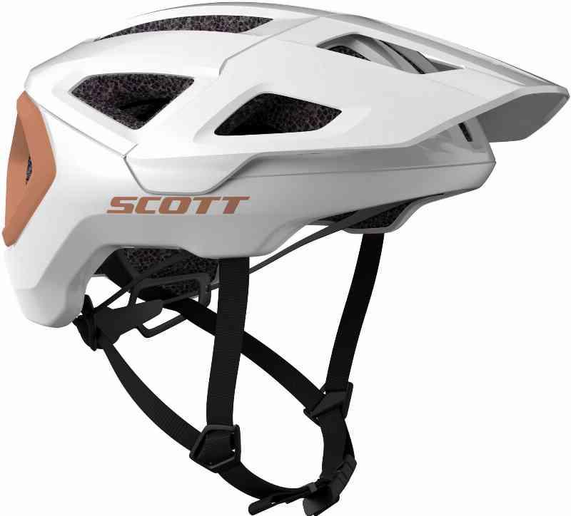 Scott Tago Plus (MIPS) Hjelm - Perle Hvid/Rose Beige
